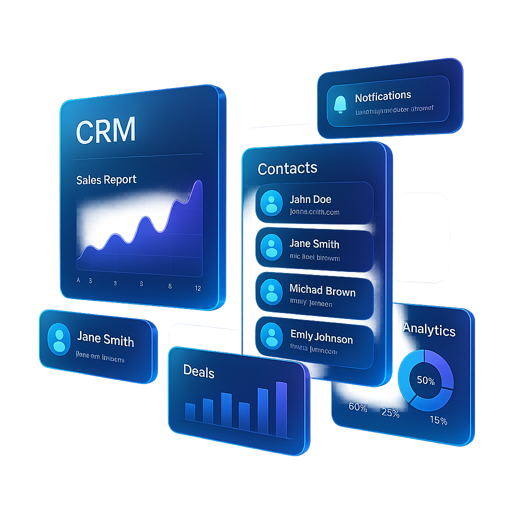ByteSuite CRM Dashboard
